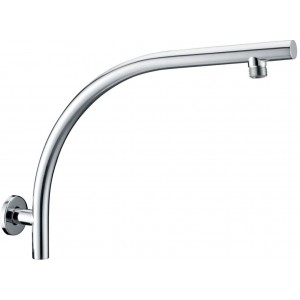 Cora Round Chrome High Rise Shower Arm